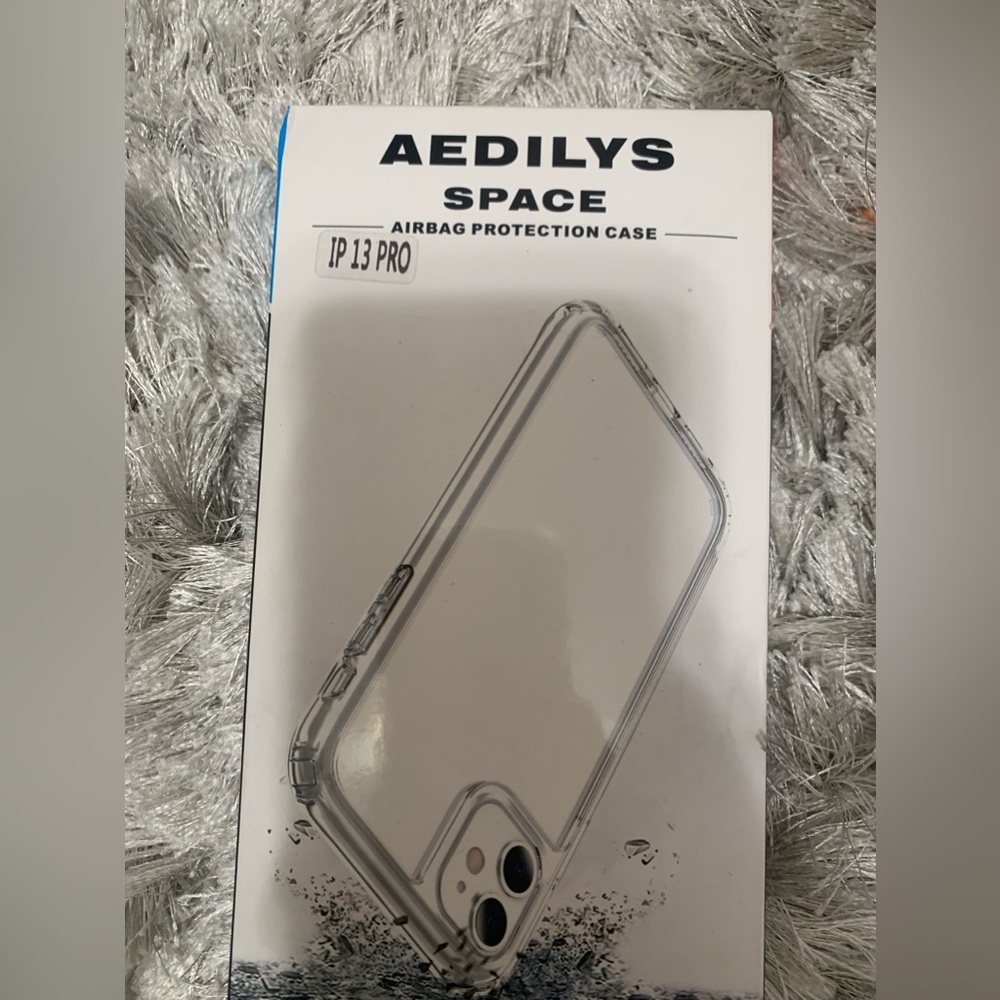 AEDILYS for iPhone 13 Pro Case Clear.